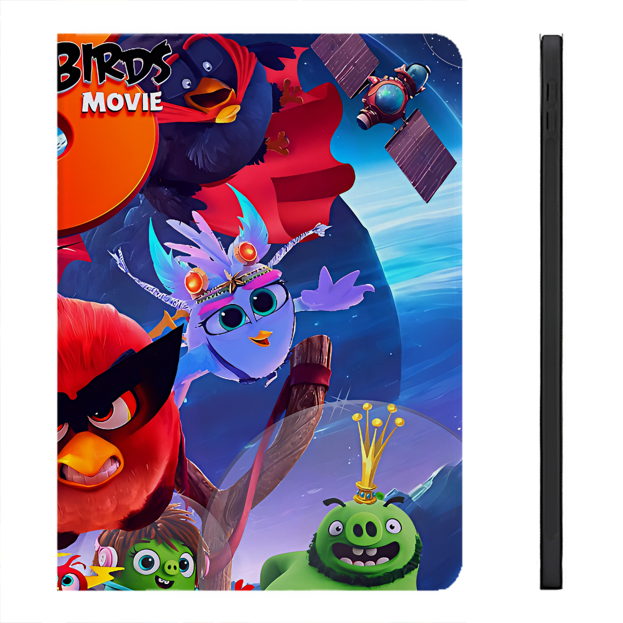 （画像用） Angry Birds アングリーバード IPadケース ペンホルダー付き ブックスタイルデザイン